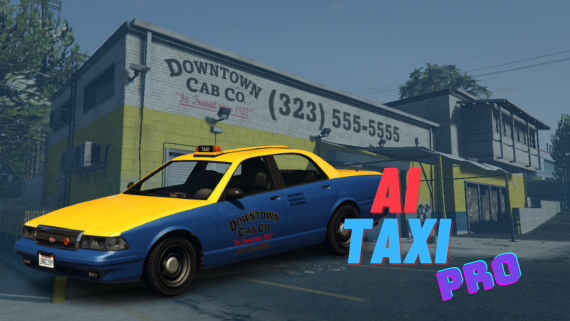 Thumbnail of the blog post [ESX/NON ESX] Ultimate Ai/NPC Taxi (Highly Customizable) - Ai Taxi Pro 